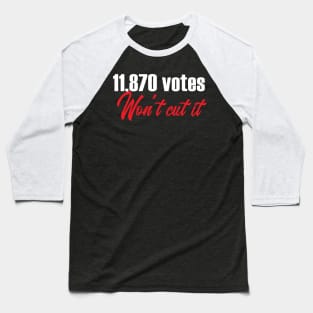 11870 votes Won't cut it Baseball T-Shirt